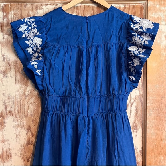 TUCKERNUCK Cerulean Sutton Flutter Sleeve Maxi Dress - XS - Picture 6 of 6